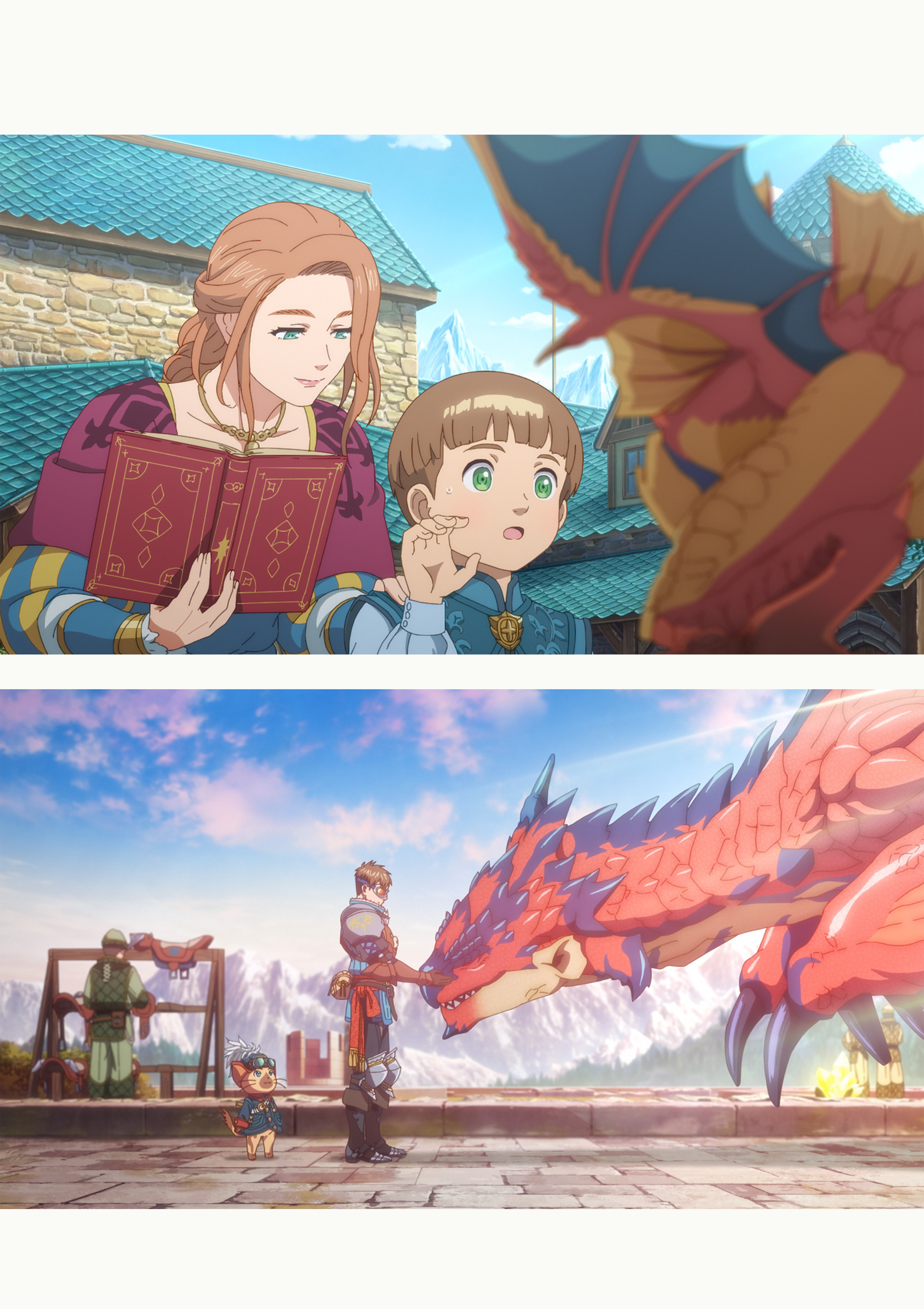 『モンスターハンターストーリーズ3 ～運命の双竜～』アニメトレーラー